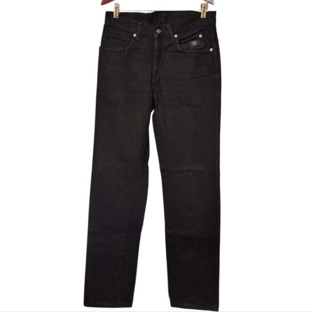 Harley Davidson Traditional Men's Black Straight Leg Jeans Size 31